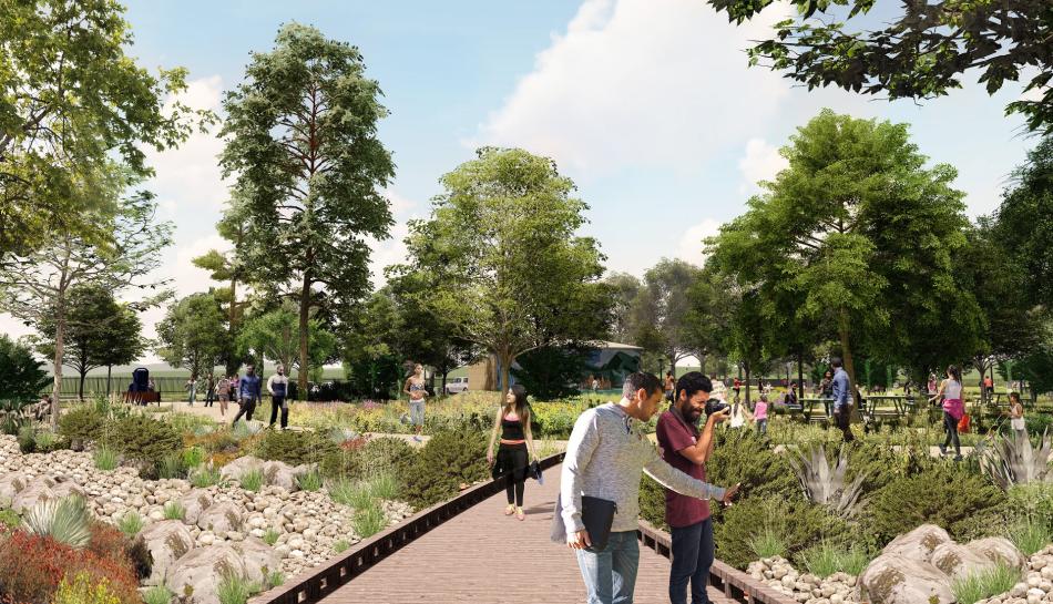 Final design chosen for threeacre park next to the Pacoima Spreading